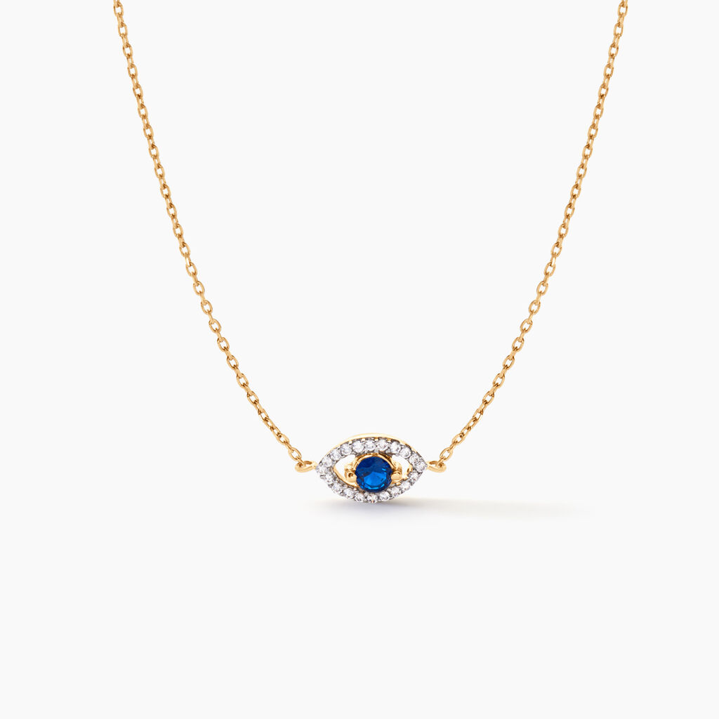 Collier Hajnal Or Jaune Topaze Oxyde De Zirconium - Colliers Femme | Histoire d&rsquo;Or