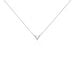 Collier Mori Argent Blanc Oxyde De Zirconium Et Nacre - Colliers fantaisie Femme | Histoire d’Or