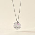 Collier Argent Prew Oxyde De Zirconium - Colliers fantaisie Femme | Histoire d&rsquo;Or