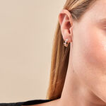 Cr&eacute;oles Majestueuse Or Jaune Oxyde De Zirconium - Boucles d'oreilles cr&eacute;oles Femme | Histoire d&rsquo;Or