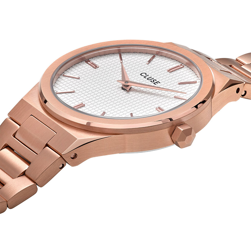 Montre Cluse Vigoureux Blanc - Montres Femme | Histoire d&rsquo;Or