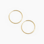 Cr&eacute;oles Dominae Or Jaune - Boucles d'oreilles cr&eacute;oles Femme | Histoire d&rsquo;Or