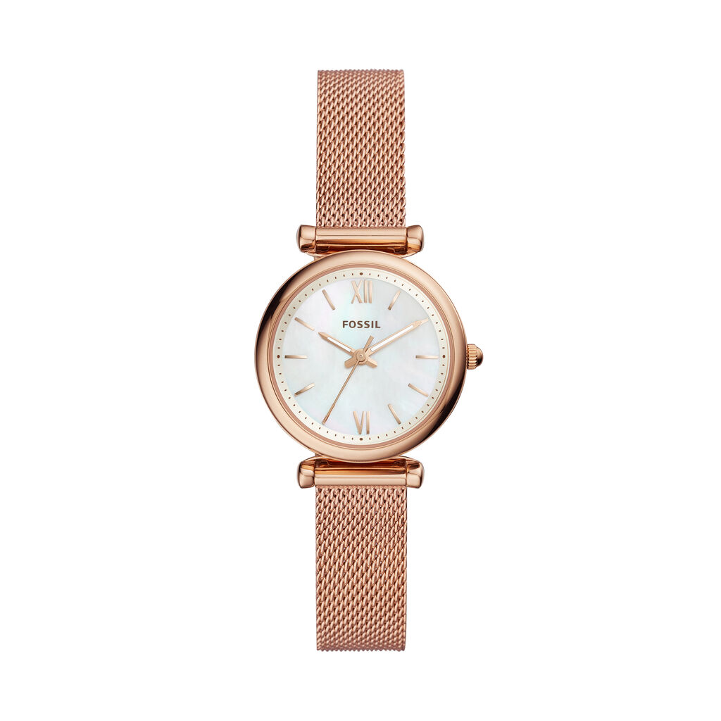 Montre Fossil Carlie Mini Nacre - Montres Femme | Histoire d’Or