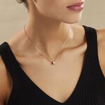 Collier Gia Plaqu&eacute; Or Jaune Oxyde De Zirconium - Colliers fantaisie Femme | Histoire d&rsquo;Or