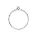 Bague Solitaire Flora Or Blanc Diamant - Bagues solitaires Femme | Histoire d’Or