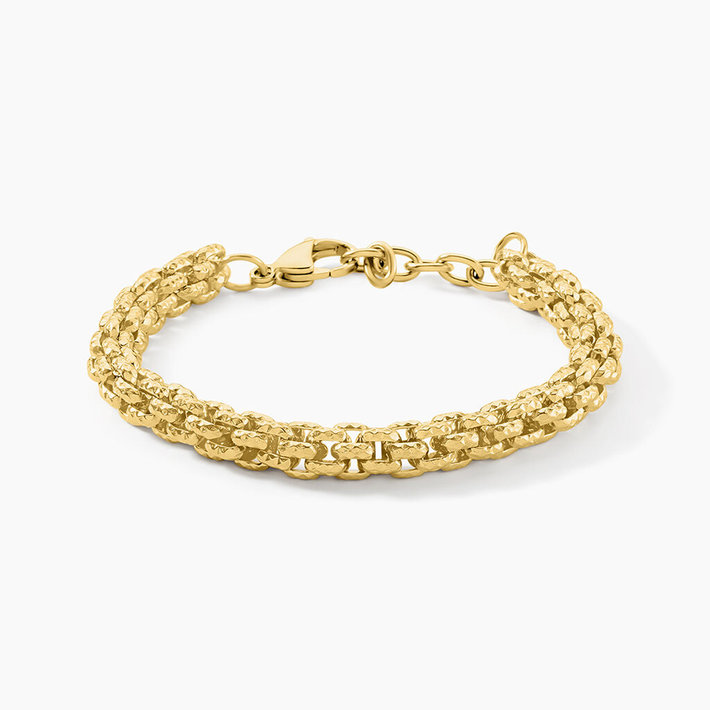 Bracelet Debbie Acier Jaune - Bracelets Femme | Histoire d&rsquo;Or