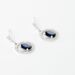 Boucles D'oreilles Pendantes Katerynn Or Blanc Saphir Diamants - Boucles d'oreilles pendantes Femme | Histoire d’Or