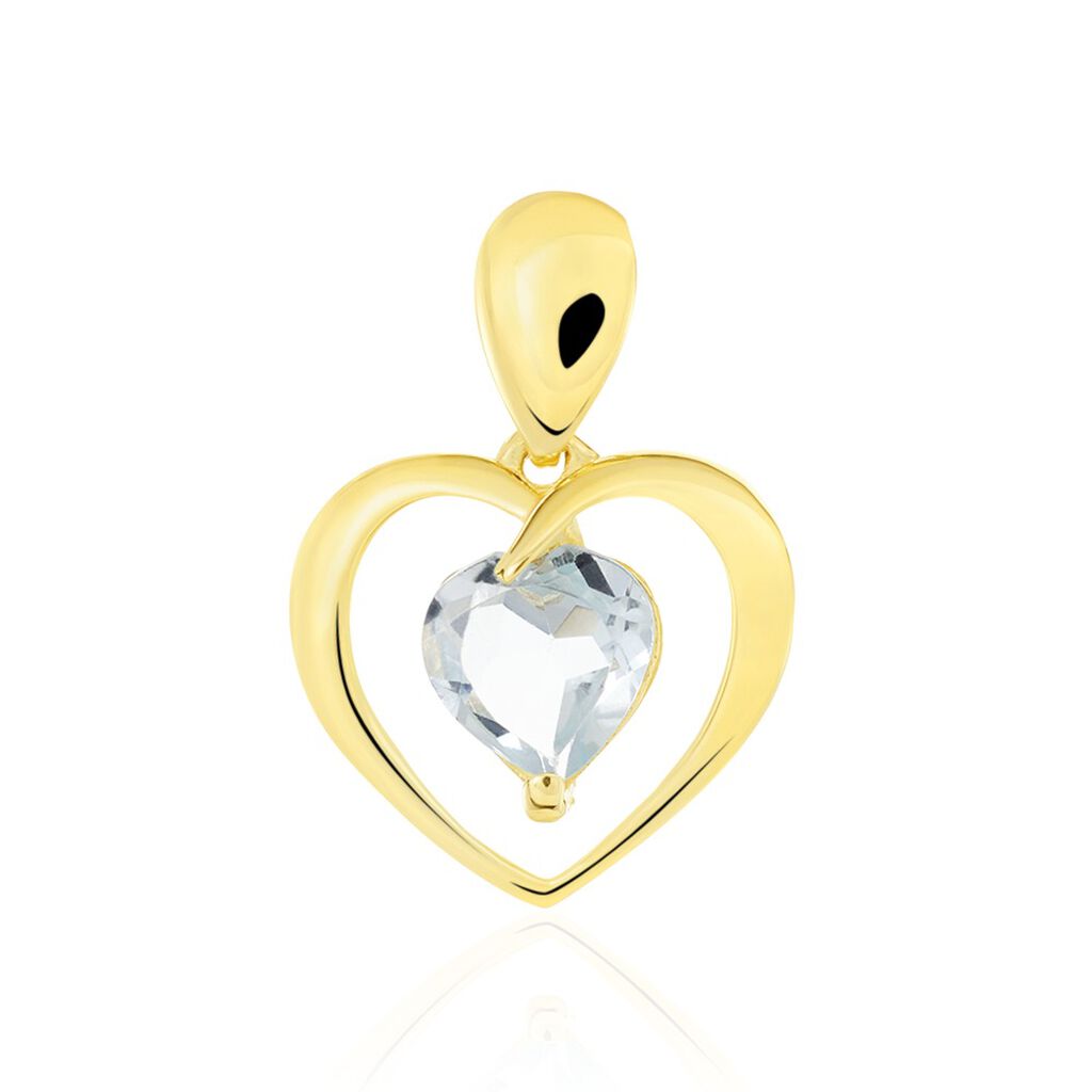 Pendentif Or Jaune Gurvan Topaze - Pendentifs Femme | Histoire d’Or