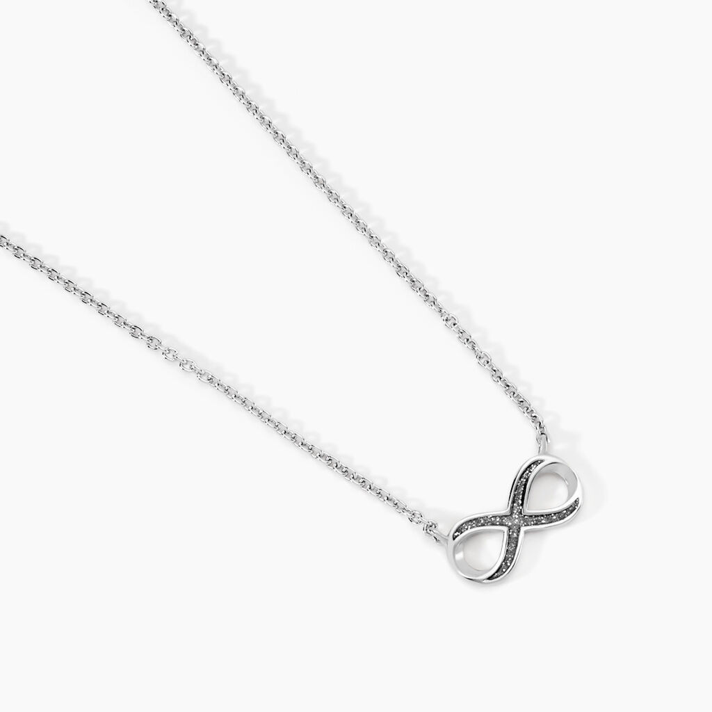 Collier Argent Solkem Glitter - Colliers fantaisie Femme | Histoire d&rsquo;Or