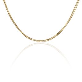 Collier Plaqué Or Jaune Makenna - Chaines Femme | Histoire d’Or