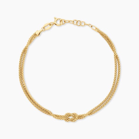 Bracelet Assil Argent Dor&eacute; A L'Or 750/1000 - Bracelets cha&icirc;ne Femme | Histoire d&rsquo;Or