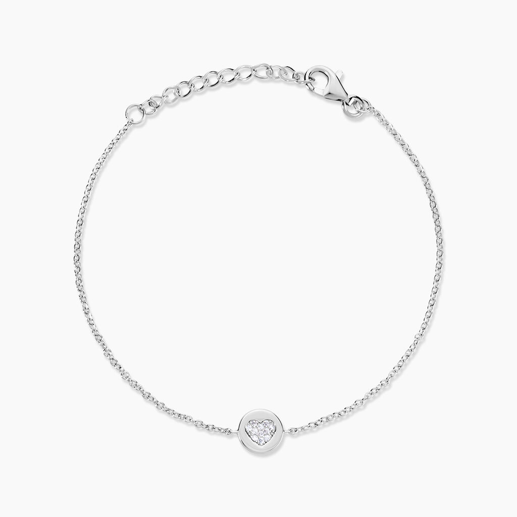 Bracelet Argent Chaker Oxydes De Zirconium - Bracelets Femme | Histoire d&rsquo;Or