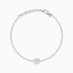 Bracelet Argent Chaker Oxydes De Zirconium - Bracelets Femme | Histoire d&rsquo;Or