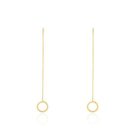 Boucles D'oreilles Pendantes Albya Or Jaune - Boucles d'oreilles pendantes Femme | Histoire d’Or