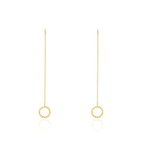 Boucles D'oreilles Pendantes Albya Or Jaune - Boucles d'oreilles pendantes Femme | Histoire d’Or