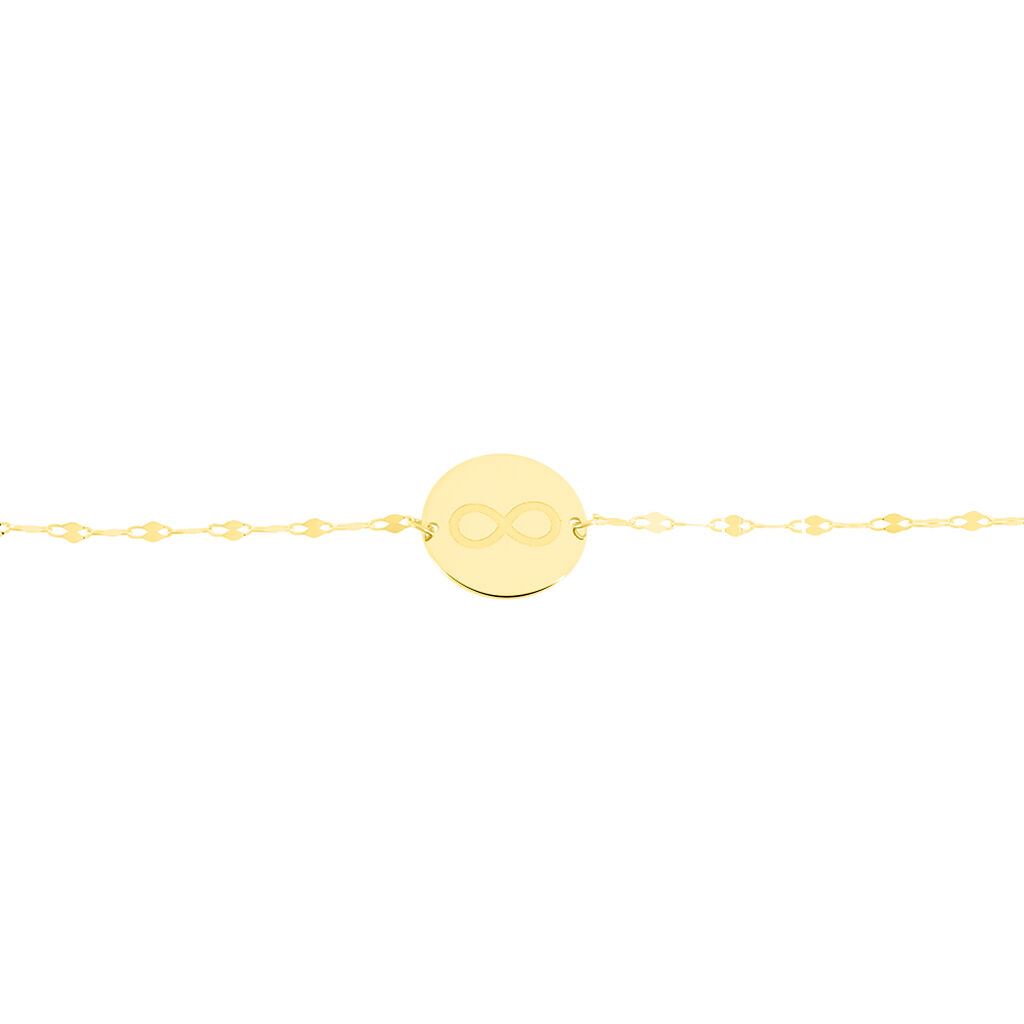 Bracelet Elynna Infini Or Jaune - Bijoux Infini Femme | Histoire d’Or