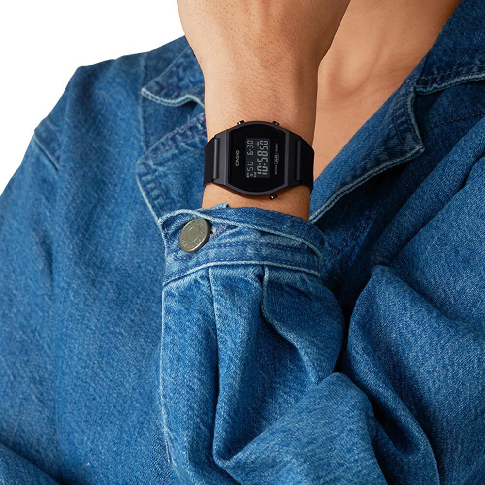 Montre casio sale noir