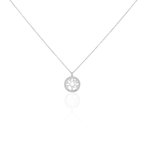 Collier Argent Blanc Vroon - Colliers fantaisie Femme | Histoire d’Or