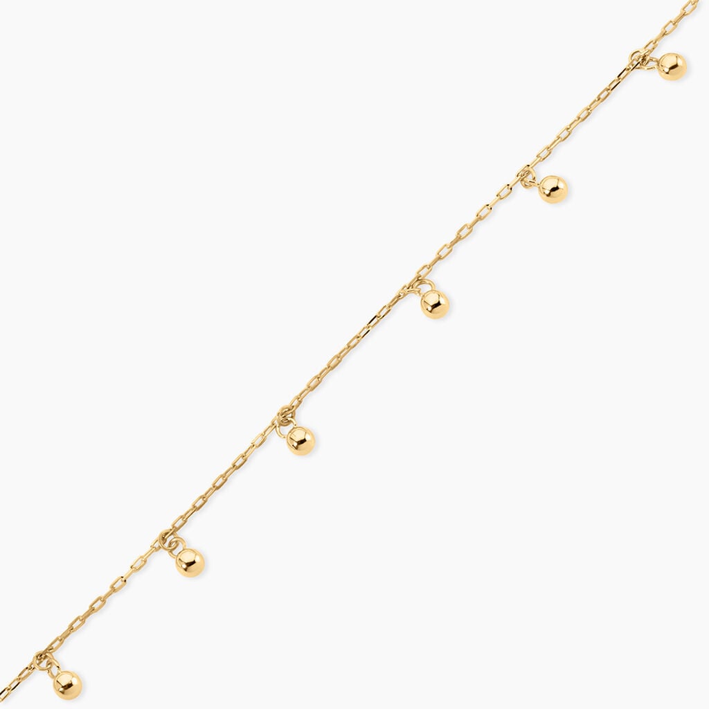 Bracelet Bethanie Argent Dor&eacute; A L'Or 750/1000 - Bijoux sans pierre Femme | Histoire d&rsquo;Or