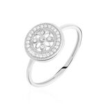 Bague Elfidiane Or Blanc Diamant - Bagues solitaires Femme | Histoire d&rsquo;Or