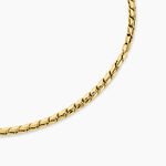 Collier Sloane Acier Jaune - Colliers fantaisie Femme | Histoire d&rsquo;Or