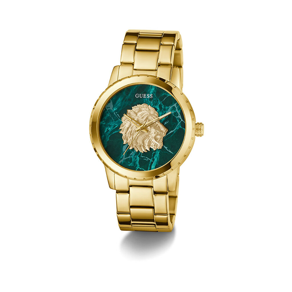 Montre Guess Monarch Vert - Montres Homme | Histoire d&rsquo;Or