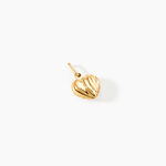 Pendentif Eudocie Coeur Stri Or Jaune - Pendentifs Famille | Histoire d&rsquo;Or