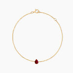 Bracelet Gathbiyya Or Jaune Rubis - Bracelets Femme | Histoire d&rsquo;Or