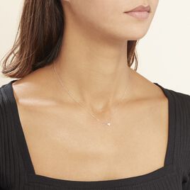 Collier Or Blanc Stacia Diamants - Colliers Femme | Histoire d’Or