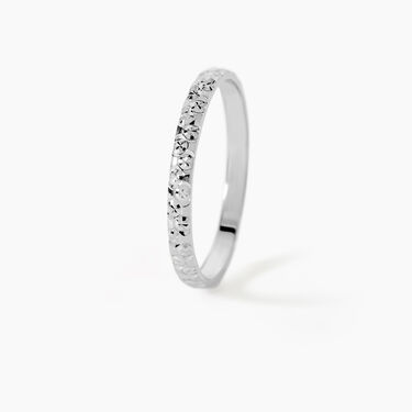 Alliance Menussa Diamantee Or Blanc