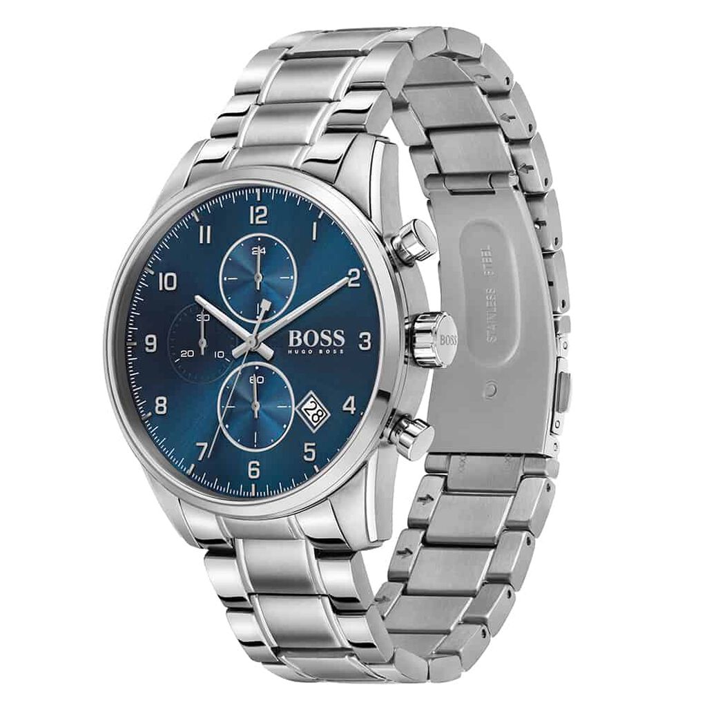 Montre Boss Skymaster Bleu - Montres Homme | Histoire d’Or
