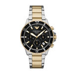 Montre Emporio Armani World Explorer Noir - Montres Homme | Histoire d&rsquo;Or