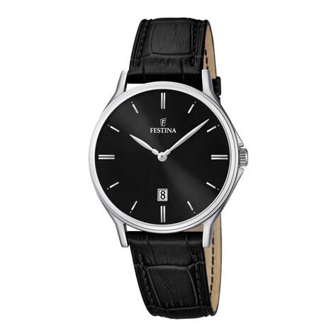 Montre Festina Classics Noir - Montres Homme | Histoire d’Or