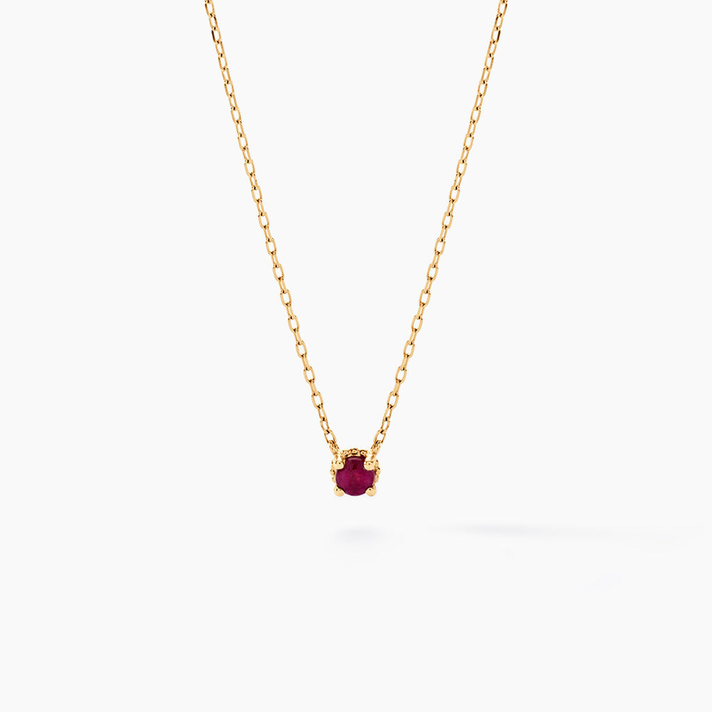 Collier Onora Or Jaune Rubis - Colliers Femme | Histoire d&rsquo;Or