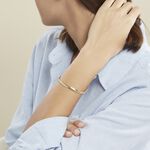 Bracelet Izel Maille Anglaise Or Jaune - Bracelets cha&icirc;ne Femme | Histoire d&rsquo;Or