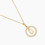Pendentif Gabe Or Jaune Oxyde De Zirconium - Pendentifs Femme | Histoire d&rsquo;Or