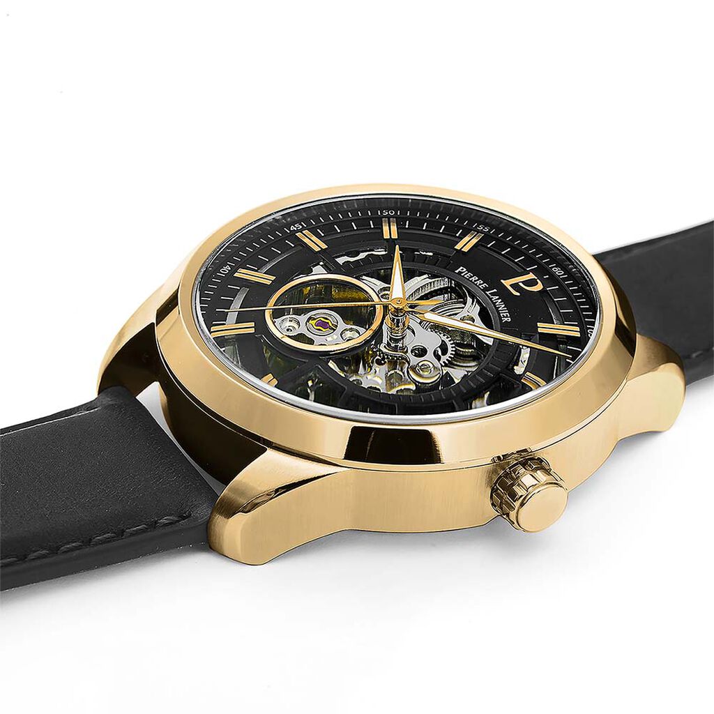 Montre Pierre Lannier Automatique Noir - Montres Homme | Histoire d’Or