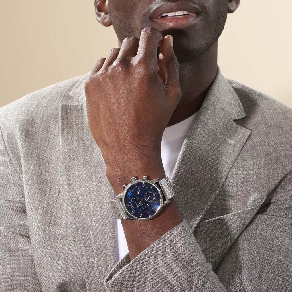 Montre Tommy Hilfiger Kane Bleu - Montres Homme | Histoire d’Or