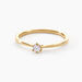 Bague Solitaire Athena Or Jaune Diamant - Bagues solitaires Femme | Histoire d’Or