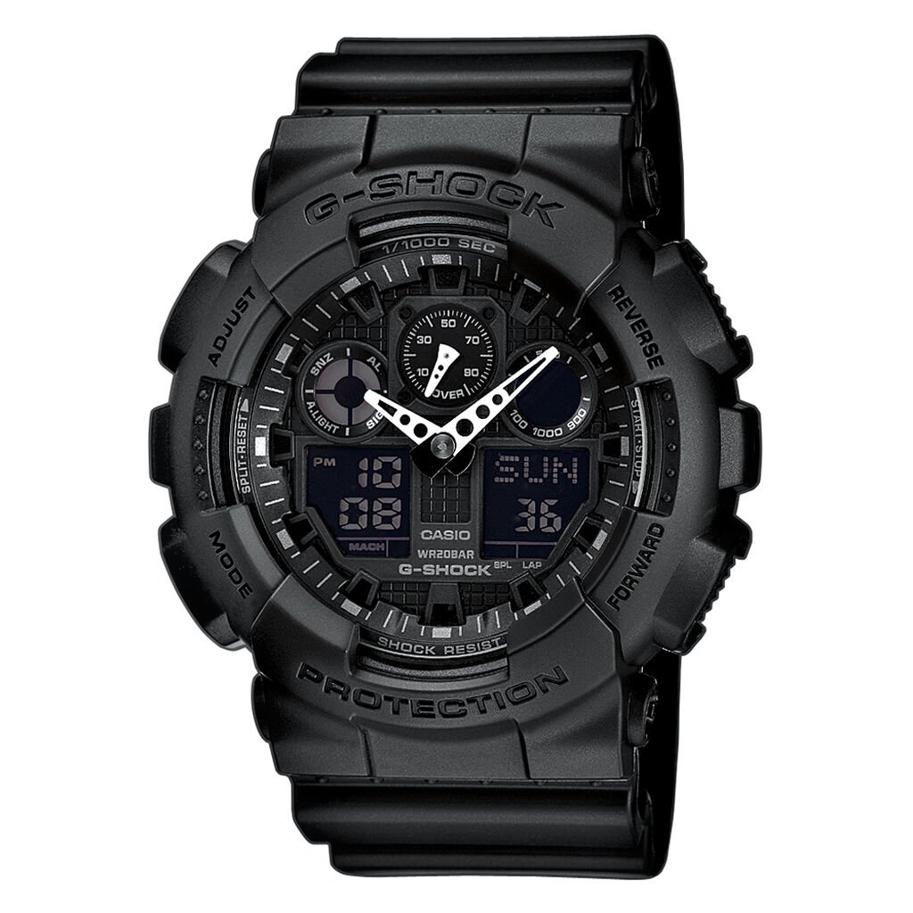 Montre Casio G-shock Black & White Noir - Montres Homme | Histoire d&rsquo;Or