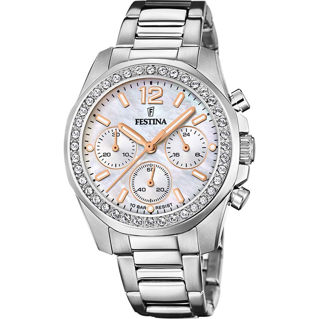 Montre Festina Boyfriend Collection Nacré - Montres Femme | Histoire d’Or