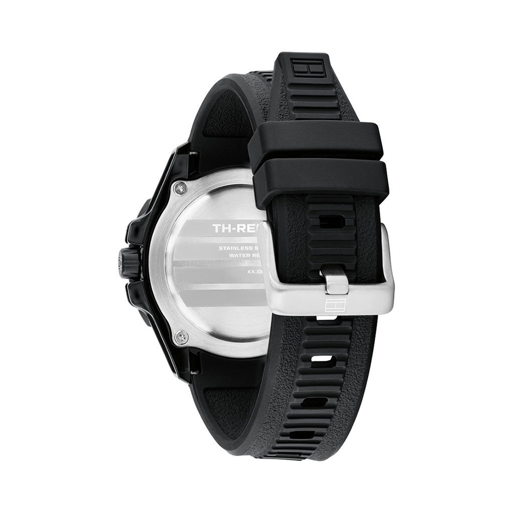 Montre Tommy Hilfiger Th-Regatta Noir - Montres Homme | Histoire d&rsquo;Or