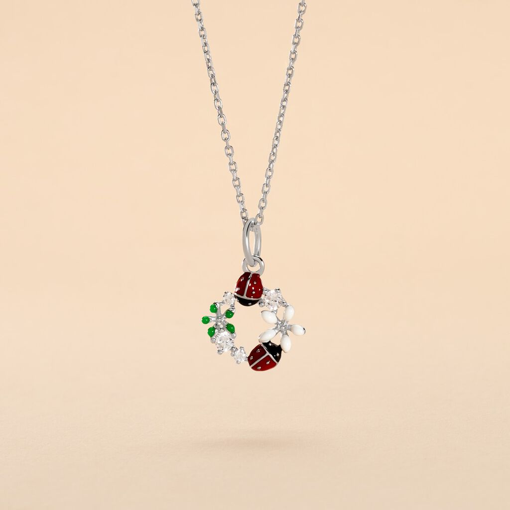 Collier Eliniane Argent Blanc Oxyde De Zirconium - Colliers fantaisie Femme | Histoire d’Or