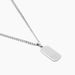 Collier Pulse Argent Blanc - Colliers Homme | Histoire d&rsquo;Or