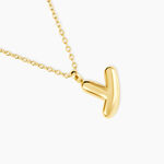 Collier Feliciane Acier Dor&eacute; - Colliers fantaisie Femme | Histoire d&rsquo;Or