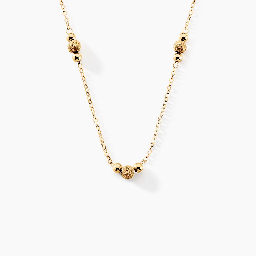 Collier Brooks Or Jaune - Colliers Femme | Histoire d&rsquo;Or