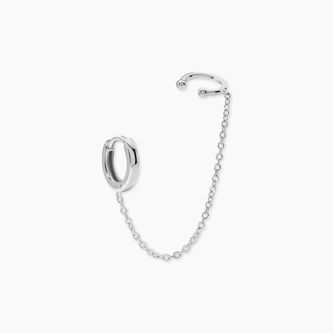 Bijou D'oreille Unitaire Argent Hathor - Piercings d'oreilles Femme | Histoire d&rsquo;Or