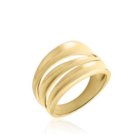 Bague Edwyna Plaqué Or Jaune - Bagues fantaisie Femme | Histoire d’Or