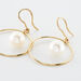 Boucles D'oreilles Pendantes Joris Or Jaune Perle De Culture - Boucles d'oreilles pendantes Femme | Histoire d’Or