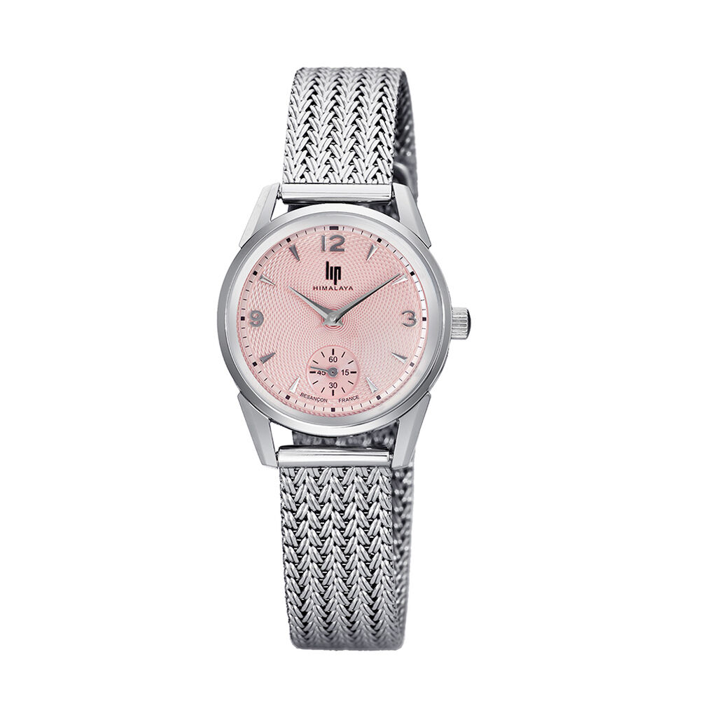 Montre Lip Himalaya 29 Rose - Montres &eacute;tanches Femme | Histoire d&rsquo;Or